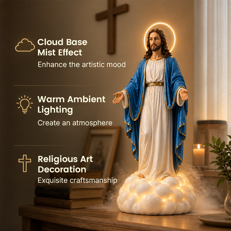 Jesus Cloud Mist Aromatherapy Lamp Ornament