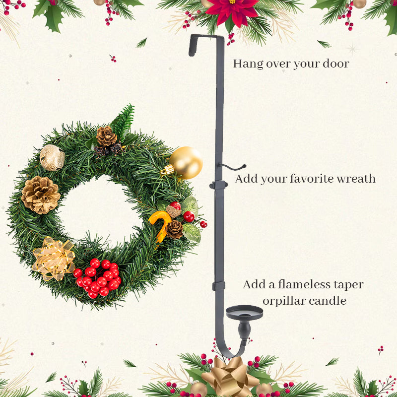 Retractable Wreath Stand Hook