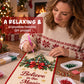 ✨ DIY Christmas Diamond Painting Table Runner Kit