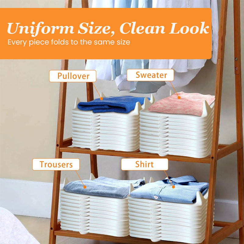 👕 Lazy Folding Board – Neat Clothes in Seconds