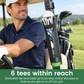 Magnetic Golf Cart Ball and Tee Holder