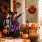 🎃 Early Halloween Vintage Metal Sign | Spooky Home & Porch Decor
