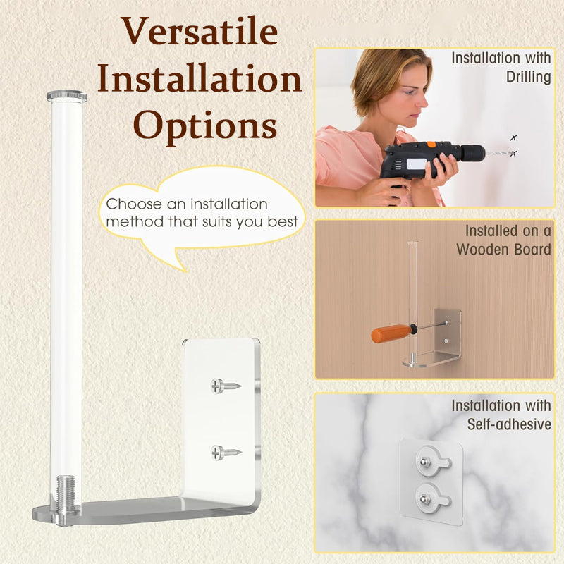 Drill-Free Wall Mounted Hat Rack – Self-Adhesive Baseball Cap Organizer