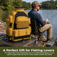 Multi-Pocket Fishing Tackle Backpack for Outdoor🎣🎒✨