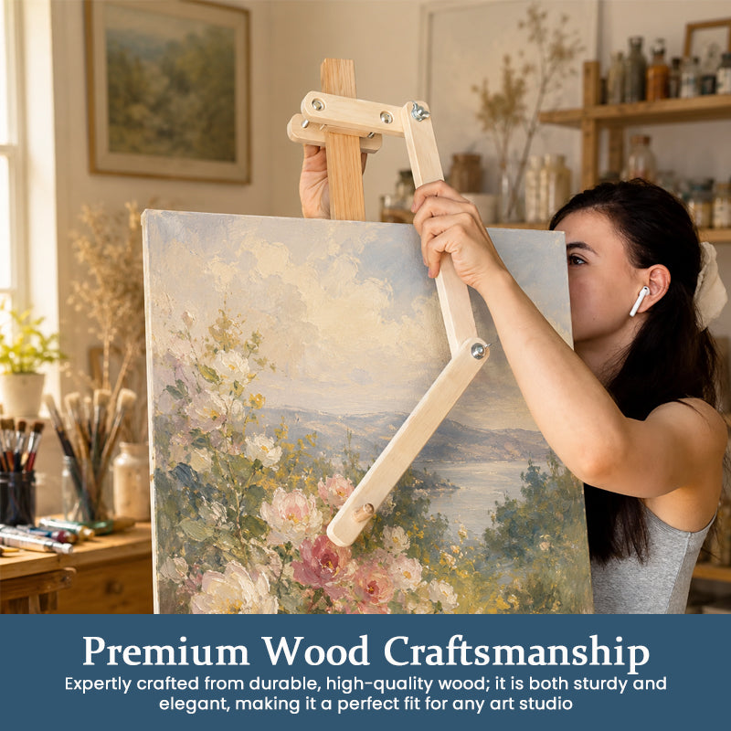 Adjustable Artist Hand Rest | Stable Painting Support for Canvas & Easel