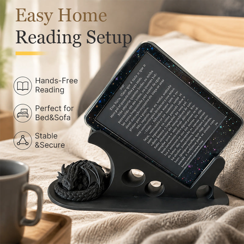 Hands-Free E-Reader & Tablet Stand | Comfortable Reading for Sofa & Bed