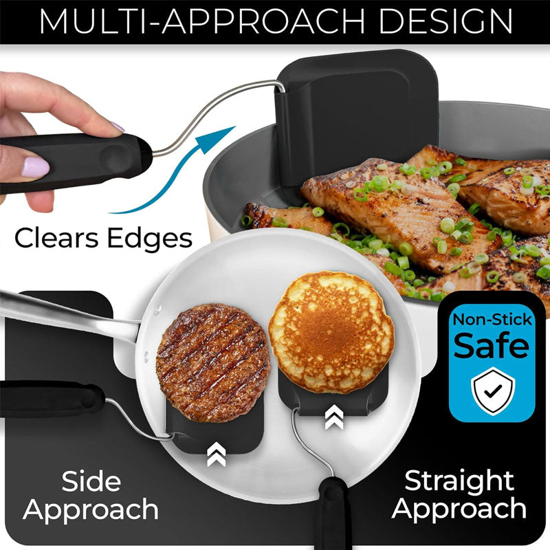 Adjustable Angle Spatula For Air Fryers And Frying Pans🛑🍳