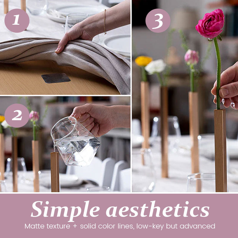 Magnetic Flower Long Vase