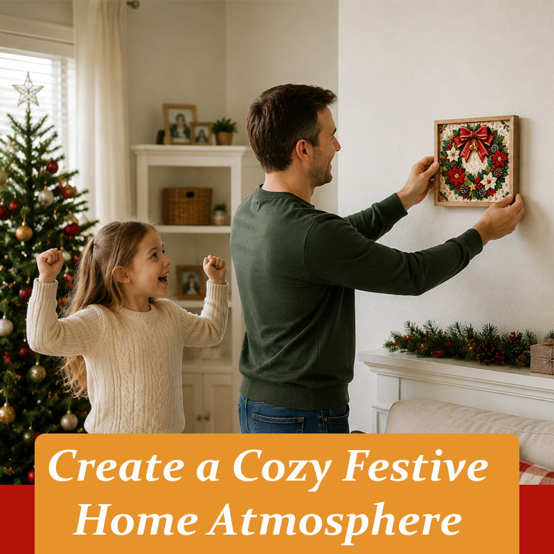 DIY Christmas Fabric Art Painting Kit