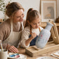 Adjustable Vase Painting Stand | 360° Rotating Support for Ceramic & Glass Art