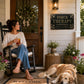 🪑 Porch Therapy Metal Sign