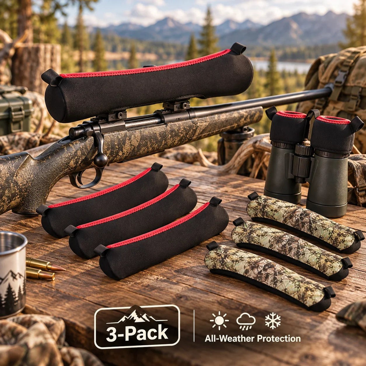🎯 Neoprene Scope Covers – Water-Resistant, Scratch-Protective Optical Gear Covers for Outdoor Adventures 🛡️