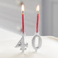 Number-shaped Birthday Candles
