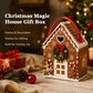 Christmas Magic House Gift Box – Creative 3D Handheld Holiday Gift Packaging