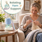 Portable Rotating Yarn Holder – Hands-Free Knitting & Crochet Companion