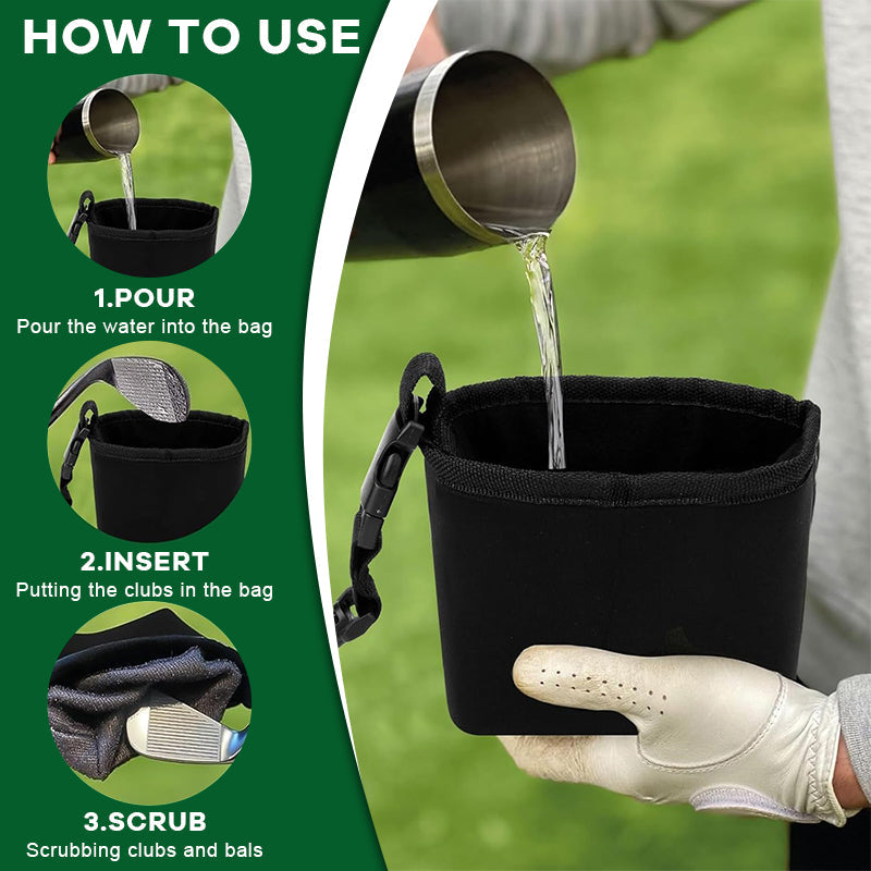 Golf Ball Cleaning Bag