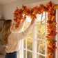 Autumn Maple Leaf Garland Decoration Set | Create a Warm Autumn Home Atmosphere