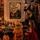 🎃 This Is My Happy Place™ Halloween Metal Sign
