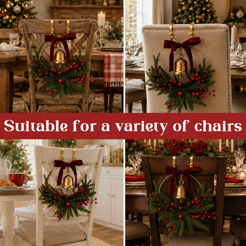 Christmas Chair Back Decoration Set