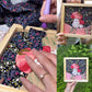 DIY Fabric Art Kit | No-Sew Fabric Mosaic Wall Art Craft with Frame & Tools
