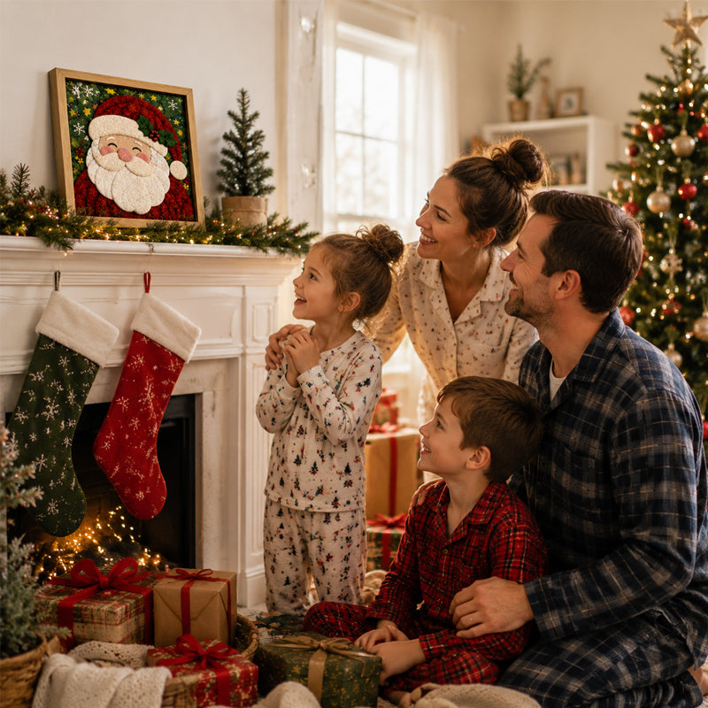 DIY Christmas Fabric Art Painting Kit