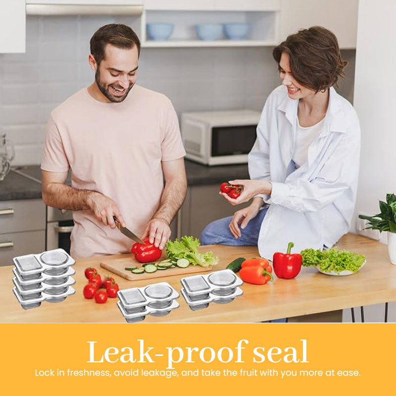 Reusable Microwave-Safe Food Storage Containers