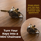 🔑 Chainsaw Key Holder