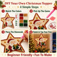 ✨ DIY Beaded Christmas Tree Topper Kit | 8 Festive Designs