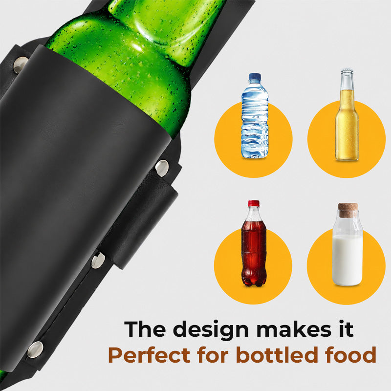 🍺😎 SipHolster™ Hands-Free Drink Holder