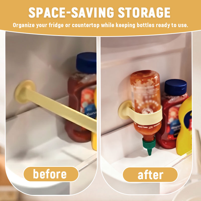 “No Drop Left Behind” Silicone Bottle Holder