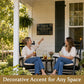🪑 Porch Therapy Metal Sign