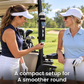 Magnetic Golf Cart Ball and Tee Holder