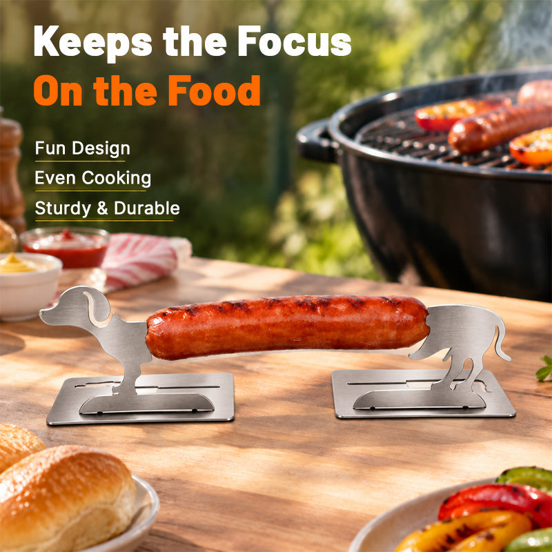 🌭 Dachshund Hot Dog Holder — A Playful Twist for Your Table