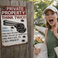 Private Property Marker
