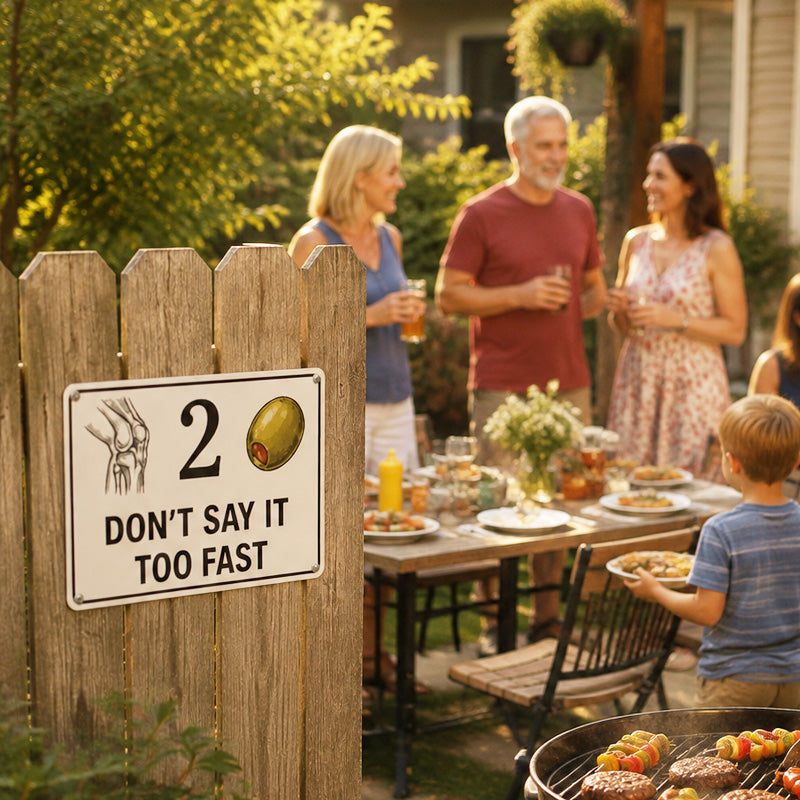 😂 Funny Porch Sign – A Conversation Starter for Your Front Door