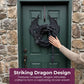 Handmade Dragon Wreath