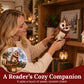 Christmas Owl Lantern Figurine