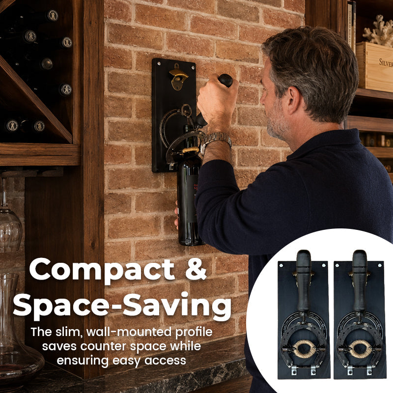 🍷 Wall-Mounted Bottle Opener
