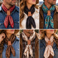 Hand Tooled Leather Wild Rag Scarf Slide