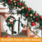 Christmas Wreath Ties - 5 Festive Styles for Railings