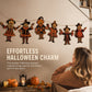Halloween Decoration Pendant Retro Banner Flag Decor Scarecrow Pumpkin Witch Style Pendant