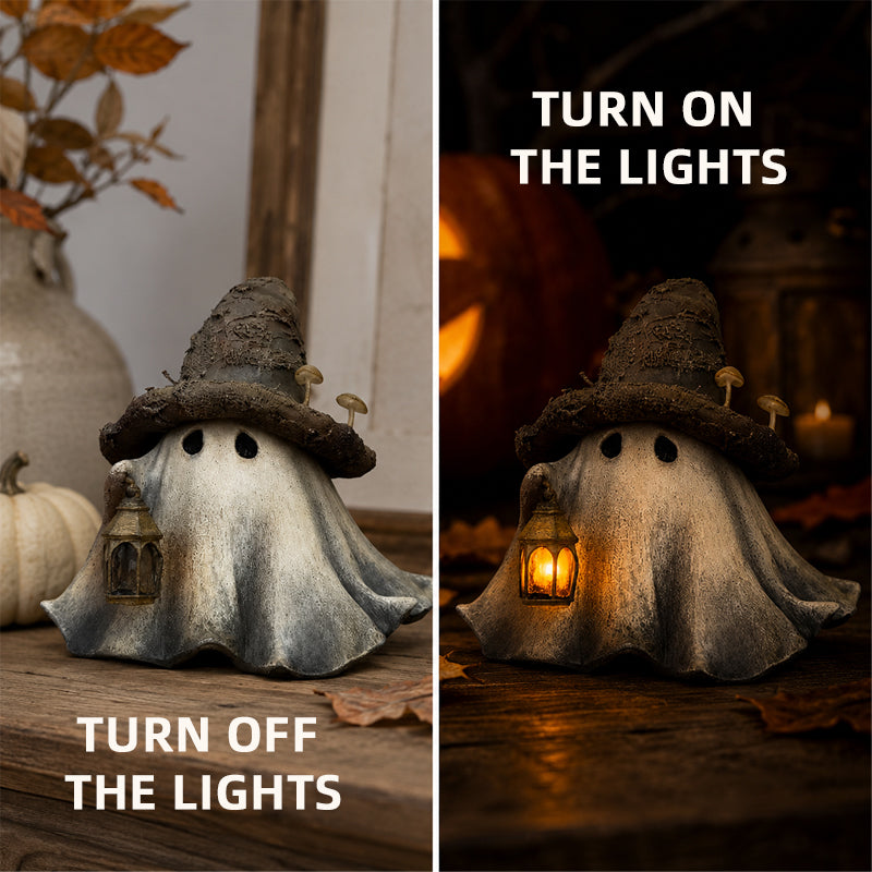 Ghost Wizard Lantern Ornaments