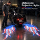 American Flag Motorcycle LED Ground Projection Lights