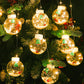LED Christmas Hanging Ornaments | Cozy Holiday Lights For Tree, Window & Home Decor