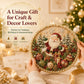 Four Seasons & Holiday Pearl Art Hanging Ornament Kit | DIY Sparkling Seasonal Decor