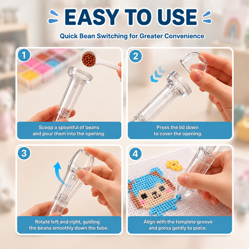 Press-Type Perler Bead Pen