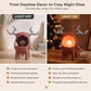 Christmas Reindeer Night Light | Cozy LED Holiday Decoration & Gift