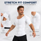 Men's Muscle-Enhancing Shaping T-Shirt