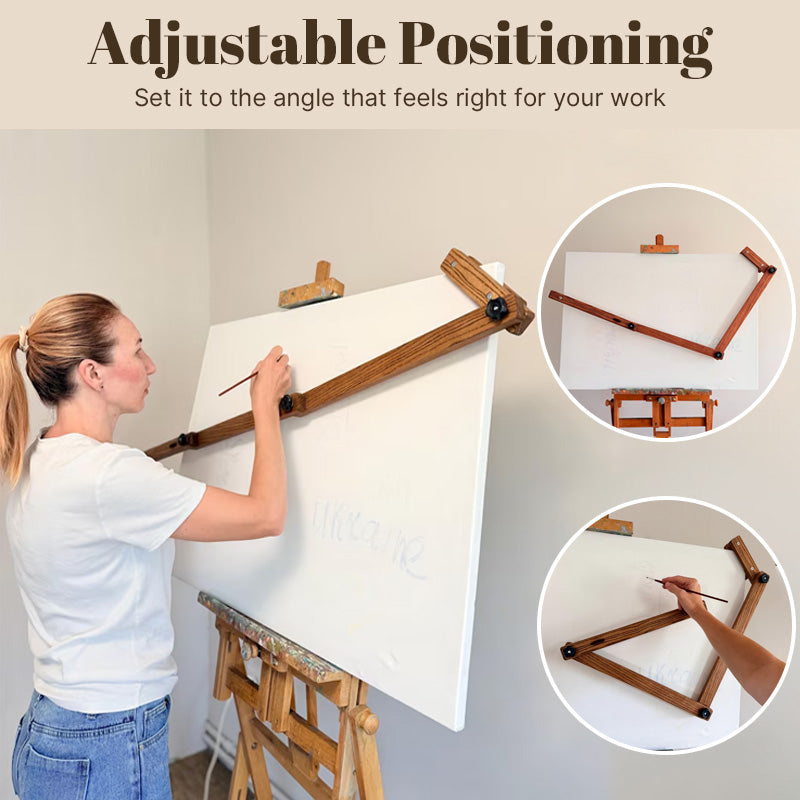 🎨 Adjustable Artist Hand Rest | Painting Support Tool