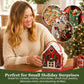 Christmas Magic House Gift Box – Creative 3D Handheld Holiday Gift Packaging
